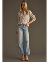 Tan, Mauve & White Plaid Button Up Soft Shirt