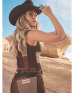 Wrangler x Lainey Wilson Patchwork bell bottoms
