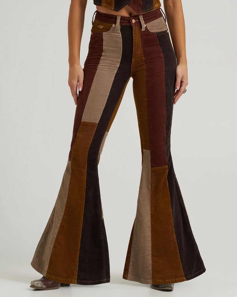 Autumnal corduroy flared bell bottoms by wrangler and lainey wilson