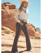 Wrangler x Lainey Wilson Striped Flare Jeans