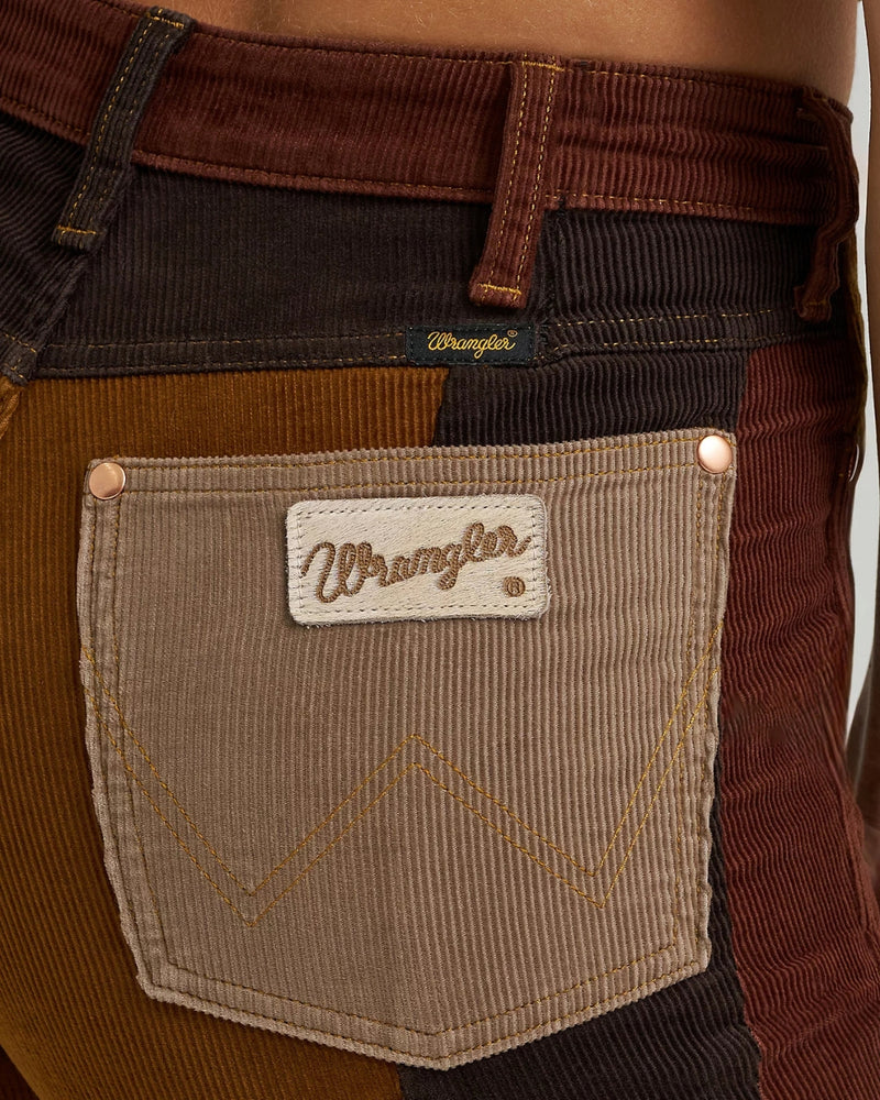 Corduroy bell bottom flares by Wrangler and Lainey Wilson