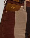 Brown corduroy bell bottom flares - Lainey Wilson