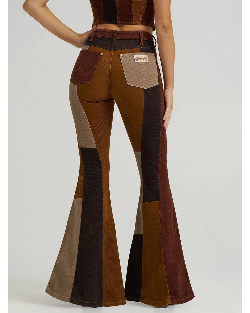 Lainey Wilson Patchwork bell bottom flares