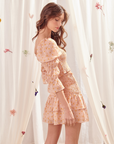 DAISY CROPPED RUFFLED TOP