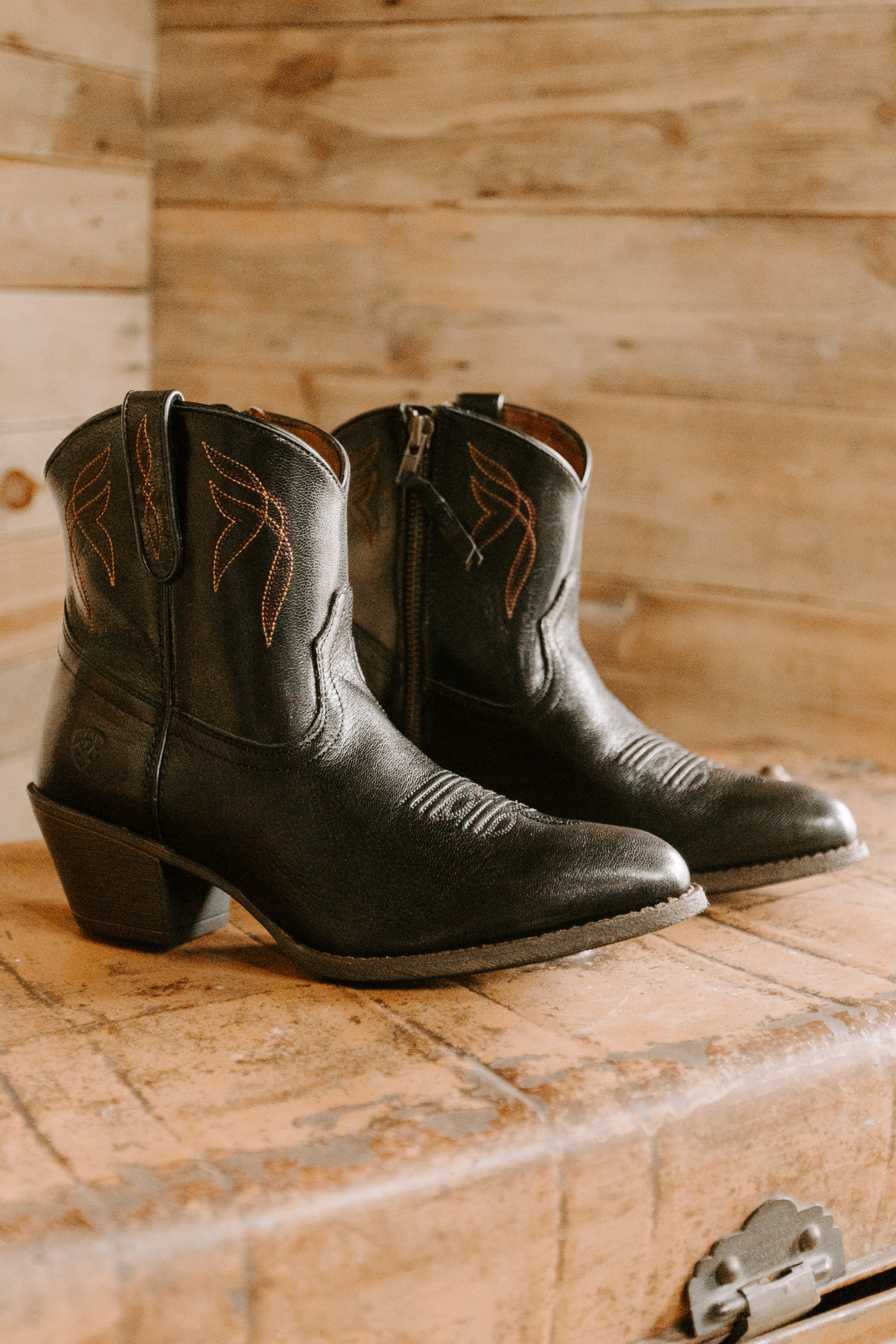 Ariat Black Darlin Cowboy Boot Melbelle Melbelle Western x