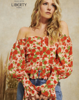 HOPE & IVY - THE ROSIE BARDOT TOP - LIMITED EDITION PIECE