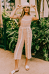 Yuma Striped Jumpsuit