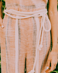 YUMA STRIPED JUMPSUIT