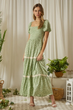 Astoria Smocked Maxi Dress
