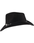 Jaxon & James Black Cowboy Hat With Conchos