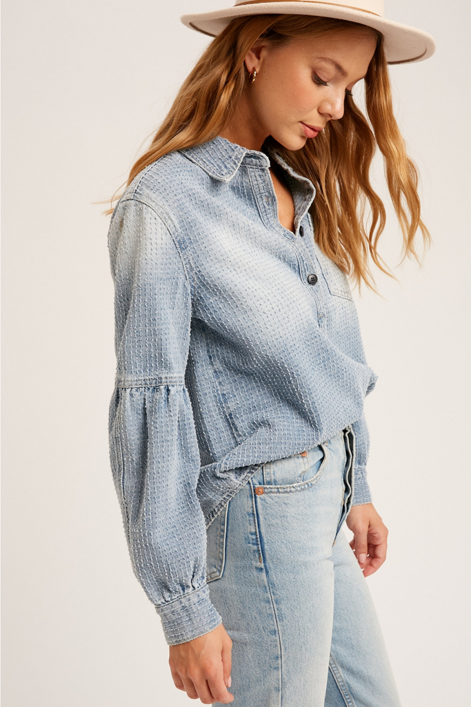 The Juliette Denim Top