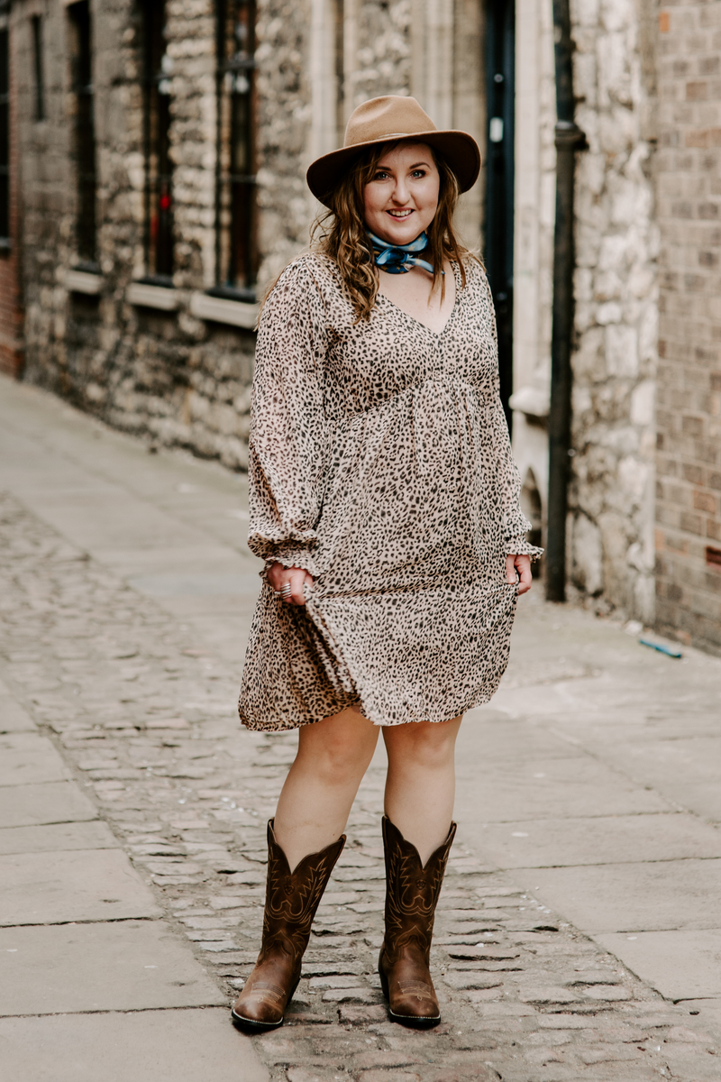 Leopard print 2025 dress uk