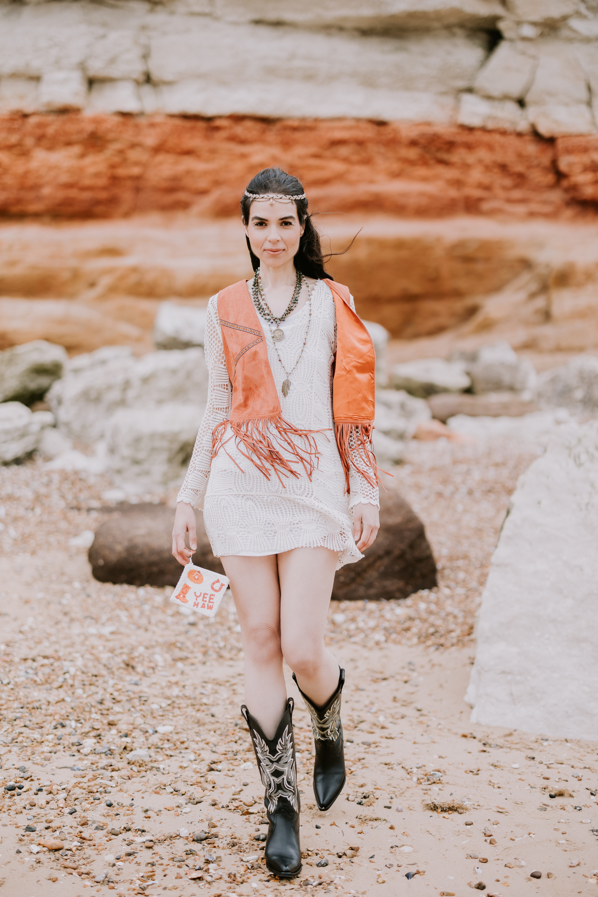 Bohemian clearance style boots