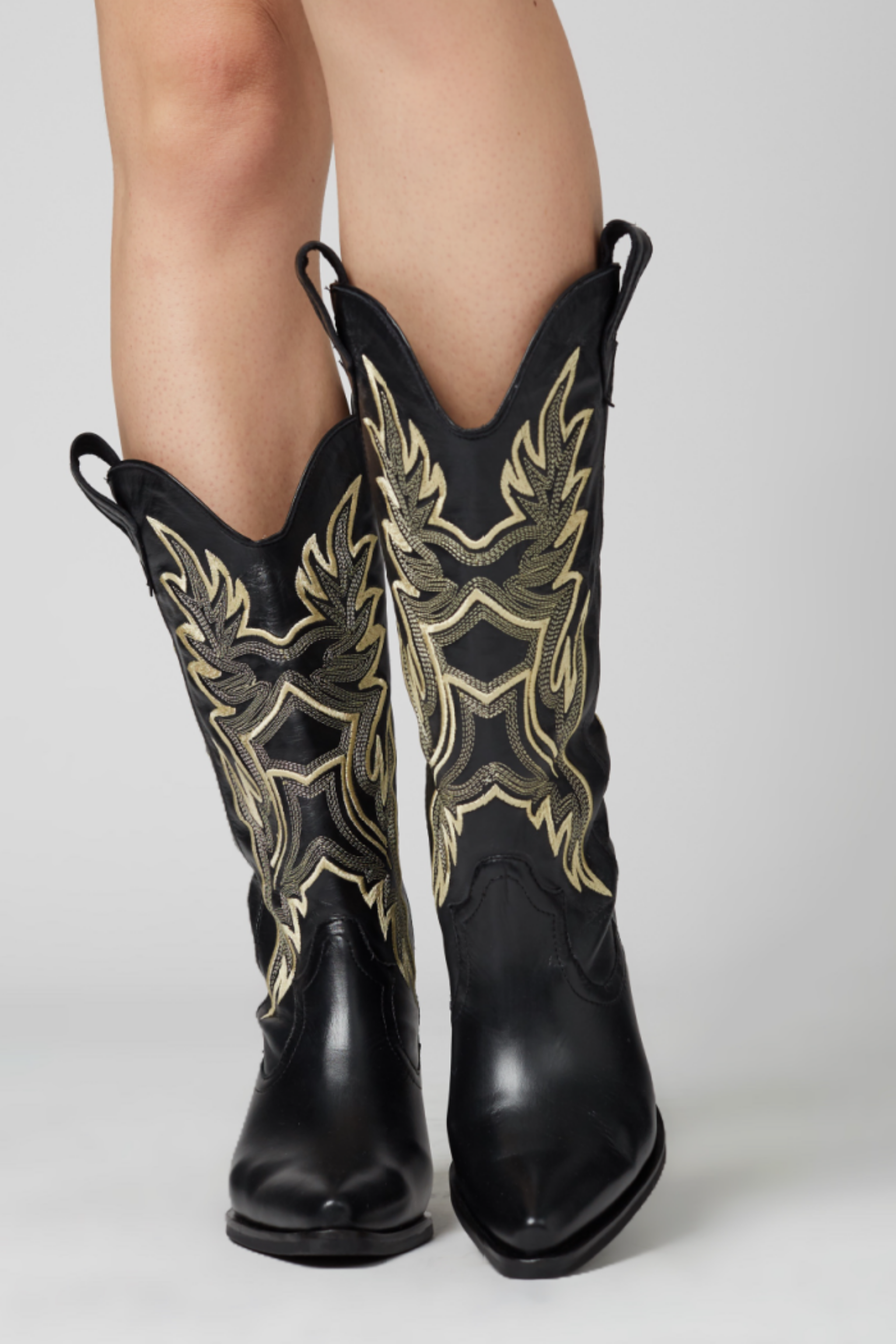 Patent leather cowboy boots womens deals