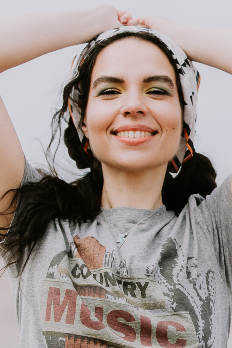 Lightning Bolt Turquoise Necklace Melbelle Western x Boho