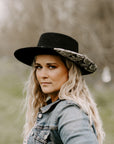 Modern gambler hat western style