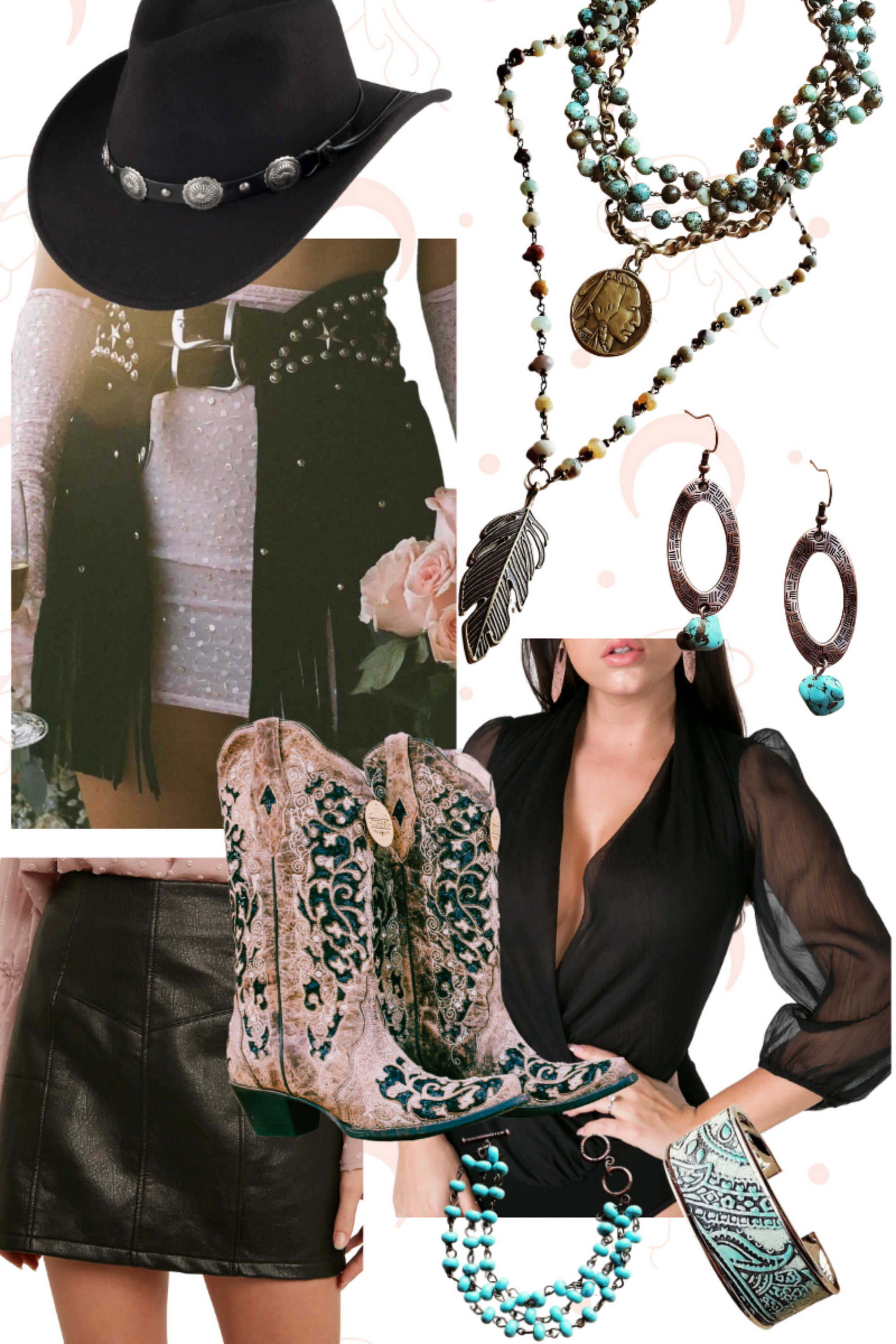 Western Outfit With Cowboy Boots