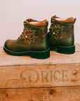 Cowboy inspired hiking boot