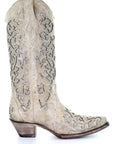 white cowboy boots