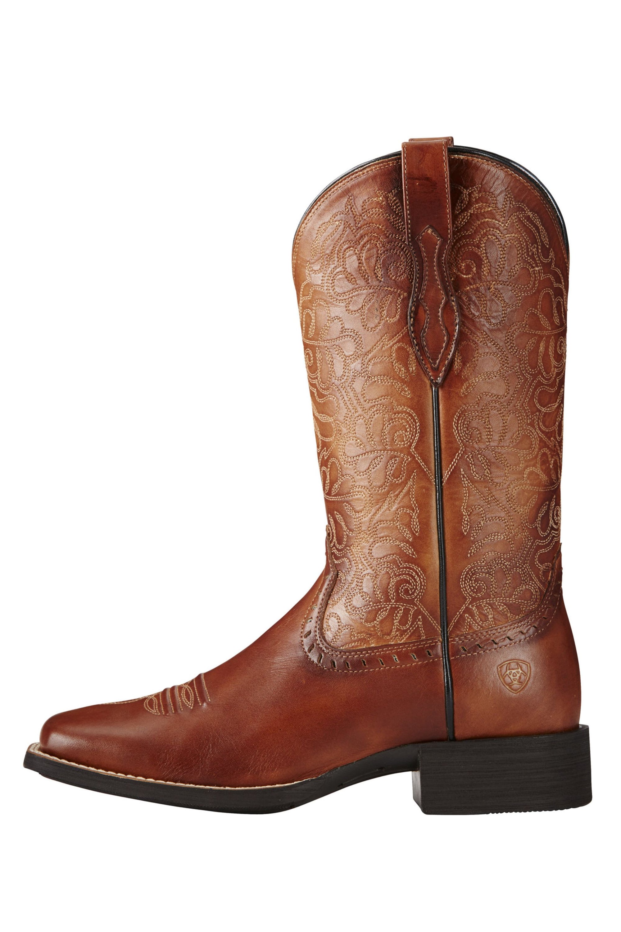 Floral stitching western women's cowboy boot from Ariat