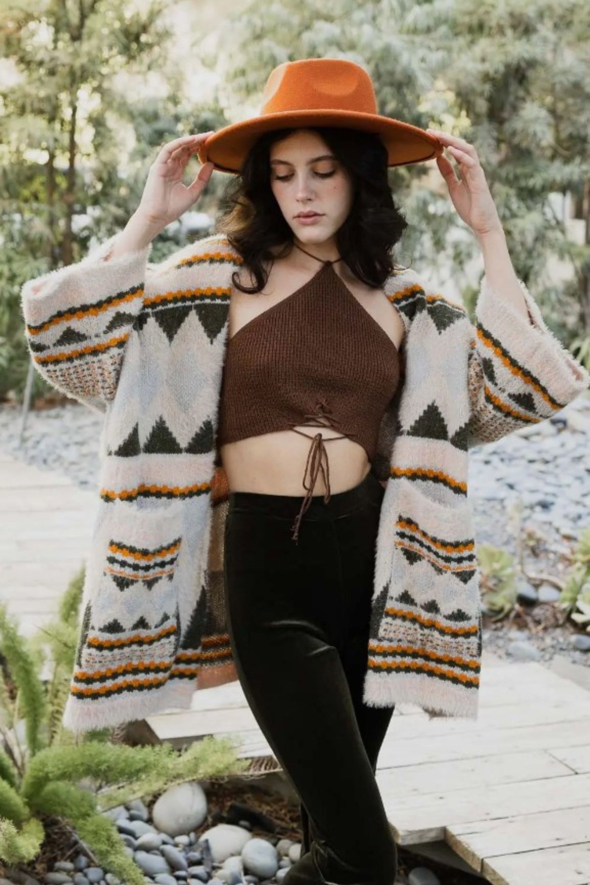 Soft boho cardigan kimono
