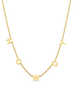 Gold Howdy Necklace