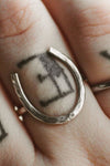 Horseshoe Ring by Sadhana Silver
