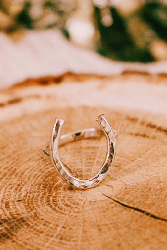 Horseshoe Ring by Sadhana Silver