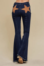 Star Flared Jeans